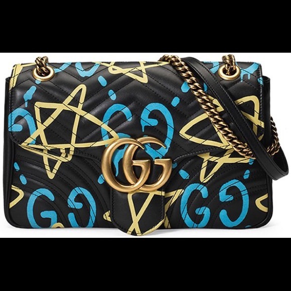 SOLD! Gucci ghost marmont bag - Picture 2 of 2